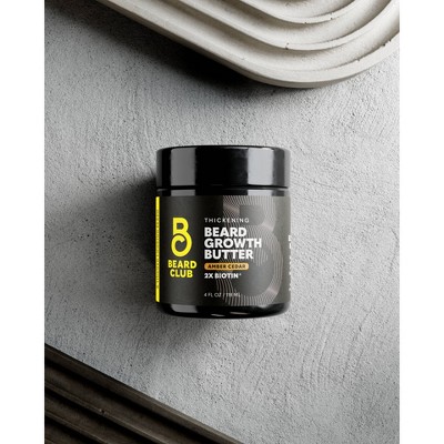 Beard Club Beard Butter - 4 fl 0z: Birch Scent, Cream Form, All Hair & Skin Types