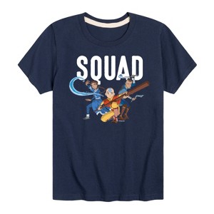 Boys' - Avatar: The Last Airbender - Trio Squad Short Sleeve Graphic T-Shirt - 1 of 4