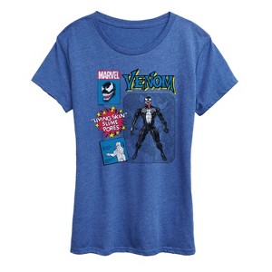 Women's - Marvel - Venom Action Figure Short Sleeve Graphic T-Shirt - 1 of 4