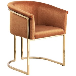 Meridian Furniture,Tierra Velvet Dining Chair - 1 of 4