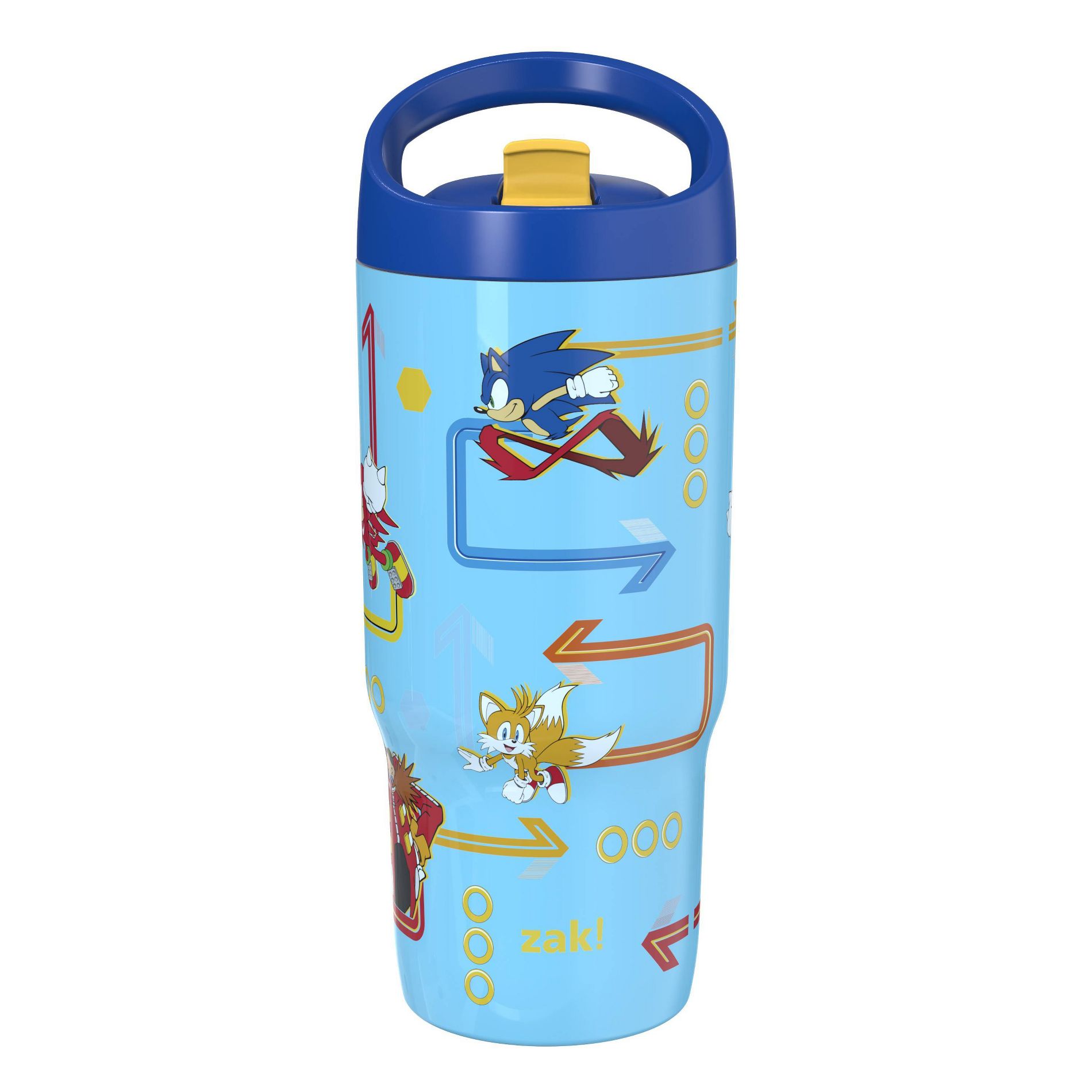 Zak Designs Modern Sonic 20oz Stainless Steel Double Wall Vacuum Sutton Clutch Siply Tumbler