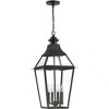 Savoy House Jackson 4 - Light Pendant in  Black/Gold - 2 of 4