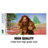Wizard Of Oz Lion Character Automotive Bumper Sticker - 3 of 4