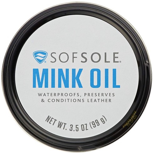 Sof Sole 3.5 Oz. Leather Protecting Mink Oil : Target