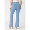 Roaman's Plus Size Whitney Jean With Invisible Stretch - 3 of 4
