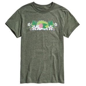 Men's - Pokémon - Shaymin Floral- Men's Short Sleeve Graphic T-Shirt Short Sleeve Graphic T-Shirt - 1 of 4
