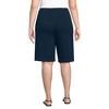Lands' End Women's Knit High Rise Pleated 12" Bermuda Shorts - 2 of 4