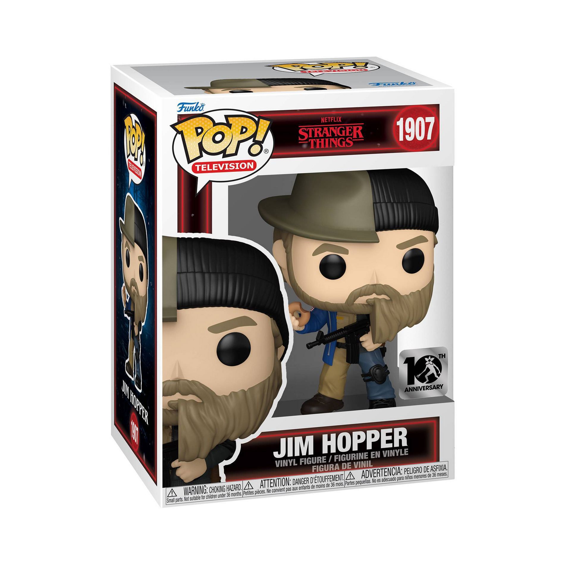 Funko POP! Television: Netflix Stranger Things- Jim Hopper Vinyl Figure #1907