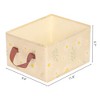 Unique Bargains Fabric Collapsible Printed Storage Bins with Handles - 4 of 4