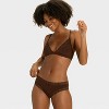 Women's Modal Blend Cheeky Underwear with Lace - Auden™ - 3 of 4