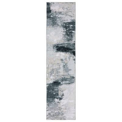 Oriental Weavers Sumter SUM12 Ivory/ Grey Indoor Area Rug - 2' x 8'