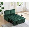 SKRAN Convertible Sleeping Sofa Bed,1 Back Pillow, Removable Back, Space Saving for Living Room & Apartment - 2 of 4