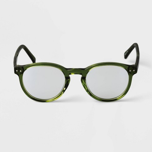 Men's round plastic eyeglass sales frames