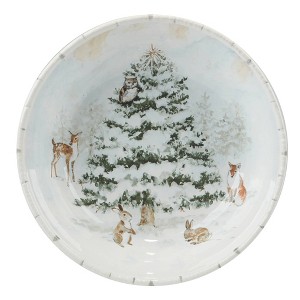 Certified International 132oz Winter's Frost Serving Bowl - 1 of 4