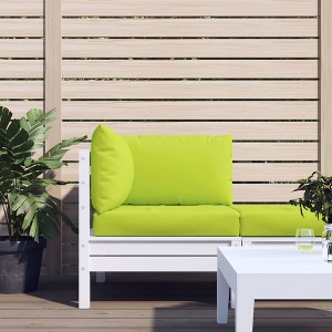 vidaXL Pallet Cushions 3 pcs Bright Green Oxford Fabric - 1 of 4