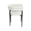Meridian Furniture,Lavina Vegan Leather Dining Chair, Set of 2 - 3 of 4