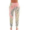 Just Love Loop Terry Tie Dye Jogger Pants for Women - 3 of 3