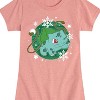 Girls' - Pokémon - Bulba Pattern Fitted Short Sleeve Graphic T-Shirt - 2 of 4