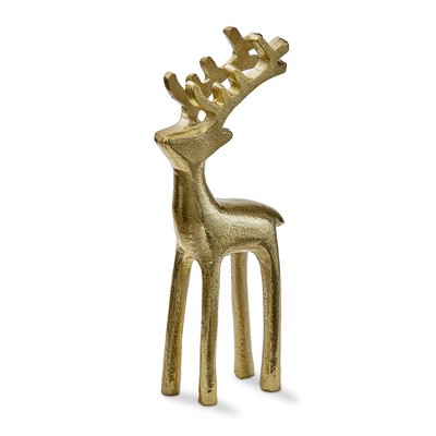 TAG Reindeer Silhouette Figurine Large Gold
