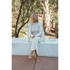 Women's Cashmere & Merino Blend Solara V-Neck Cardigan in Camel by Tomorrow Studio - 4 of 4