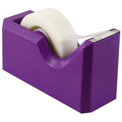 JAM Paper Colorful Desk Tape Dispensers - Purple