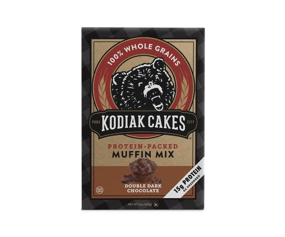 Kodiak Cakes&#174; Protein Packed Muffin Mix Double Dark Chocolate - 14oz