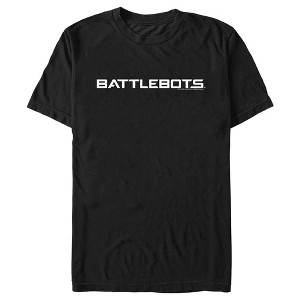 Men's Battlebots White Logo T-Shirt - 1 of 4
