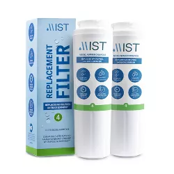 Mist UKF8001 Compatible with Whirlpool Maytag, 4396395, EDR4RXD1, Pur Filter 4, Refrigerator Water Filter (2pk)