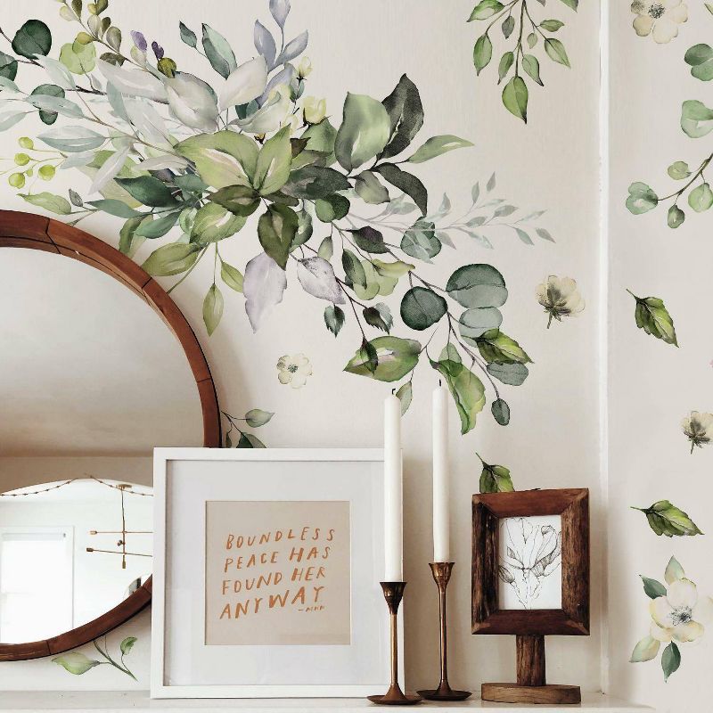 Floral Arrangement Peel and Stick Giant Wall Decal - RoomMates, 3 of 6