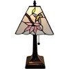 Amora Lighting Tiffany Style Mission Table Lamp 8" Wide - 3 of 4