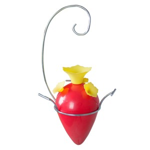 Heath Outdoor Products Plastic Garden Party Hummingbird Feeder - Red/Yellow (06 Oz) - 1 of 3