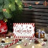 Lomsoe Vintage Christmas Decor Gifts Rustic Candy Cane Lane Traditional Christmas Sweets Treats Tin Sign Wall Decor 8 x 12 Inch - 4 of 4