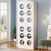 Tribesigns 70.87" Tall Shoe Cabinet, 8-Tier Shoe Rack Organizer with Doors and Adjustable Shelves for Entrance, Closet - 2 of 4