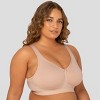 Fit For Me by Fruit of the Loom Womens Plus Size Beyond Soft Cotton Wireless Bra - image 3 of 4