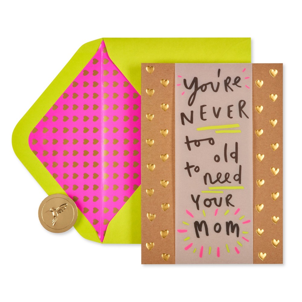 Photos - Other interior and decor Mother's Day Card Never Too Old - PAPYRUS