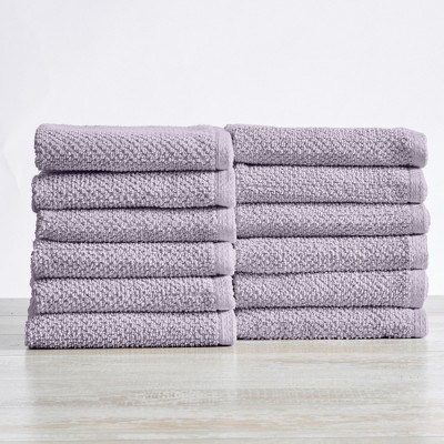 Great Bay Home Cotton Popcorn Textured Quick-Dry Towel Set