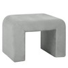LeisureMod Modern 26" Velvet Boucle Upholstered Bench with Padded Seat, Accent Seating for Living Room, Bedroom, or Entryway - 2 of 4