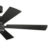 Kichler Lighting Lucian 1 - Light Ceiling Fan in  Black - 3 of 4