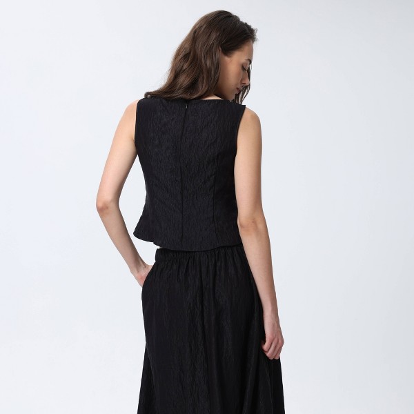 Top ajustado de cuello barco para mujer - A New Day™ 2