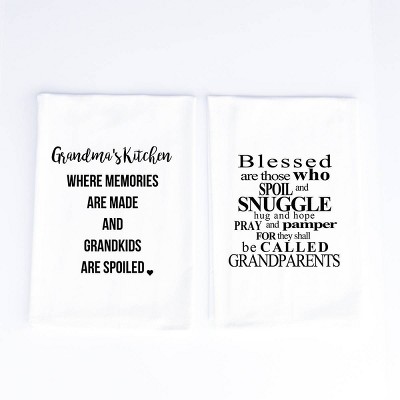 2pk Cotton Grandma's Kitchen Towels - Wildwood Landing