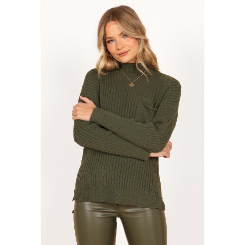 Petal And Pup Alyssa Crewneck Oversized Pocket Knit Sweater : Target