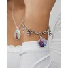 Disney Womens Frozen Anna and Elsa Snowflake Charm - 2 of 3