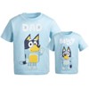 Bluey Dad Mens Graphic T-Shirt Bandit Large