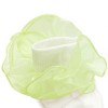 Wrapables Lil Miss Mia Organza Ruffle Socks for Toddler Girl, Set of 4 (Size 4-6) - Purple, Pink, Yellow, Green - 4 of 4