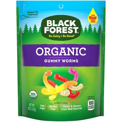 Black Forest Organic Gummy Worms - 8oz