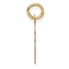 Black Bow Jewelry 14k Yellow Gold, Sophia Collection, Small Script Initial D Pendant - 2 of 4