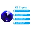 Unique Bargains Crystal Pendants Octagon Beads for DIY Lamp Arts Crafts Decoration 60 Pcs - 3 of 4