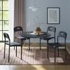 Garvee Dining Chairs for Indoor and Outdoor, Plastic Stackable Modern Kitchen Chairs with Metal Legs, Waterproof & Stain-Resistant - 2 of 4
