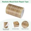 Unique Bargains Self Adhesive Realistic Wood Grain Durable Multi Use Masking Tape 1 Pc - 2 of 4