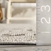 Nuloom Elaina Abstract Indoor/Outdoor Patio Area Rug 4' x 6' in Light Gray - 3 of 4